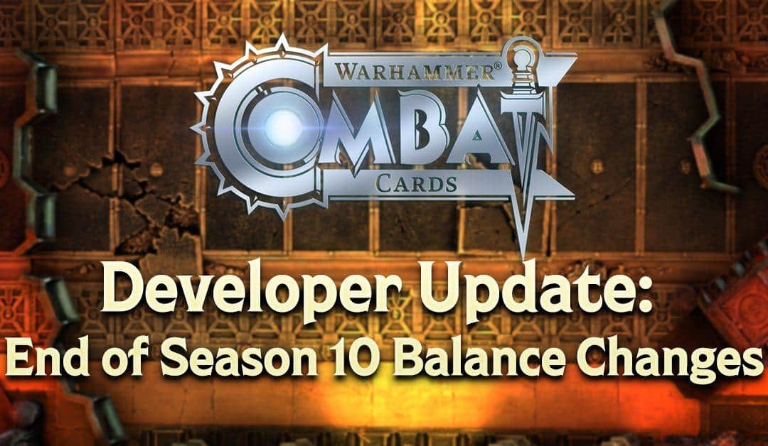 Developer Update: End of Season 10 Balance Changes