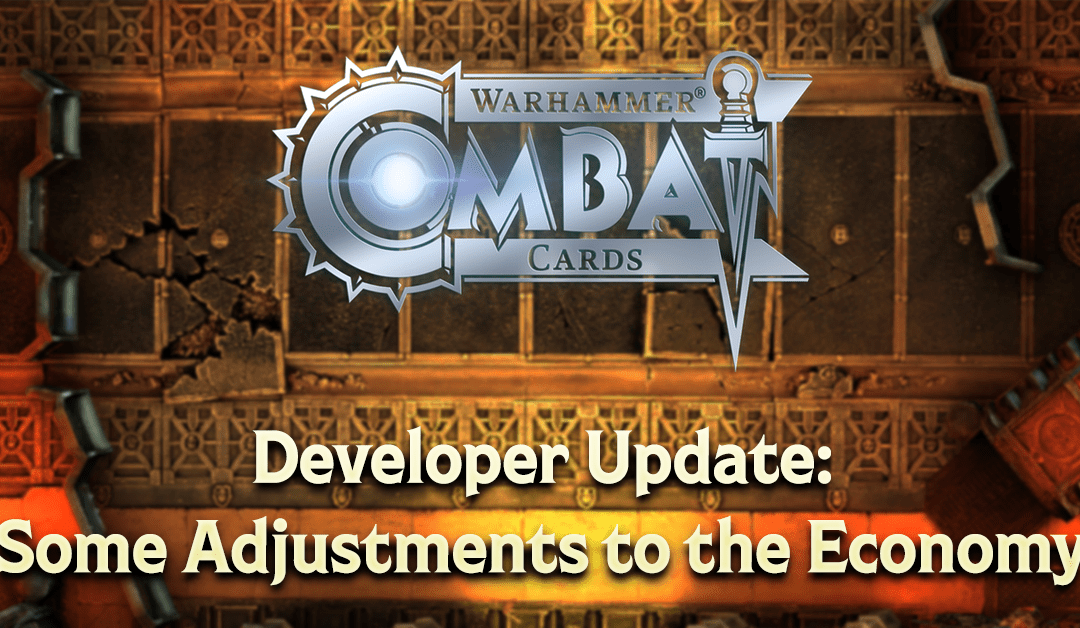 Developer Update: Some Adjustments to the Economy