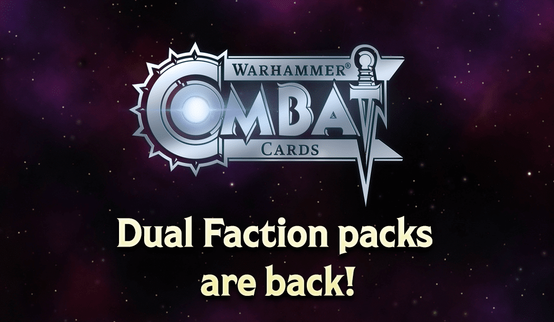 Dual Faction packs are back!