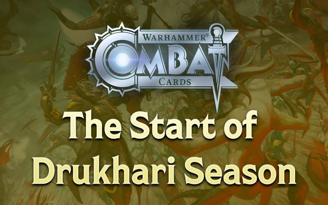 Developer Update: The Start of Drukhari Season