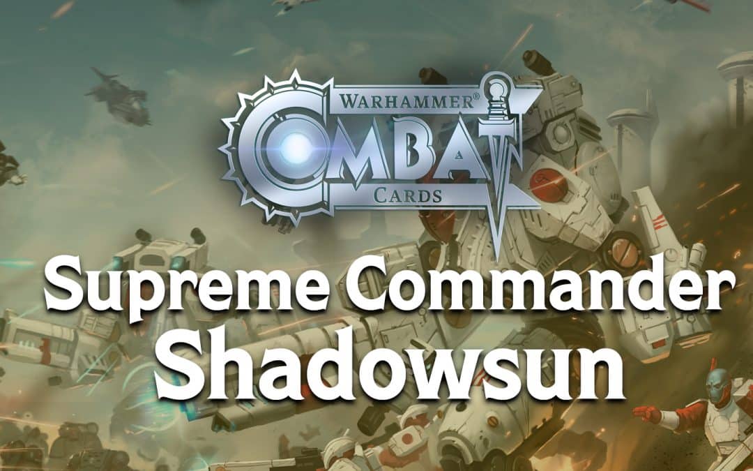 Developer Update: Supreme Commander Shadowsun