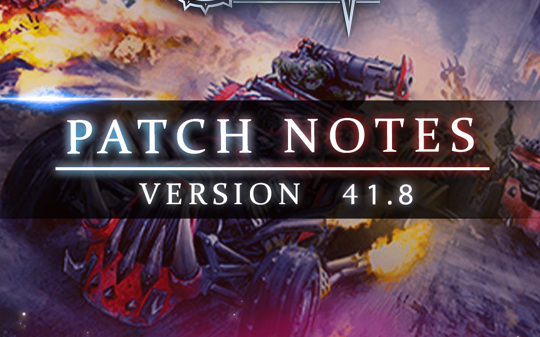Patch Notes 41.8
